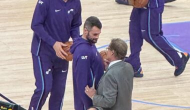 Checkin in on the homie Kevin Love tonight