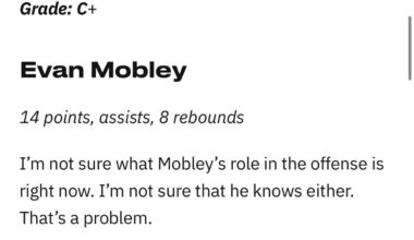 Doesn’t it seem like Kenny is running out of patience for Mobleys development