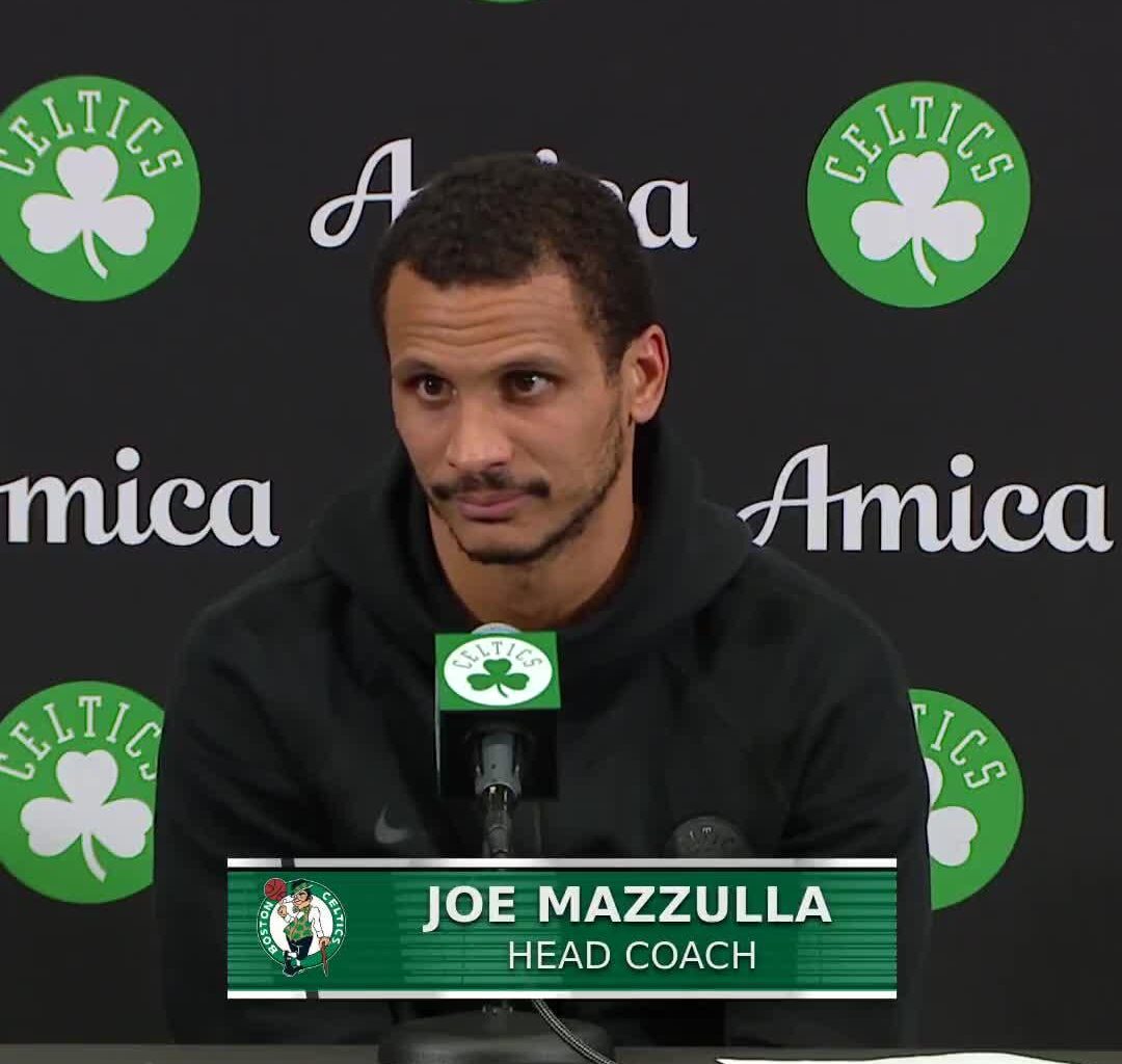 Kid reporter asks to Joe Mazzula: "It's Kid's Day at the Garden... How do you balance pushing players to improve while keeping the game fun for them?"