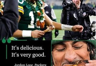Pookie's getting a turkey leg after beating the Lions