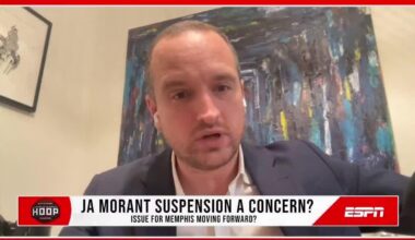[Bontemps] “Ja Morant is not a Top 10 Point Guard. He doesn’t play defense, doesn’t really shoot, and he’s not nearly as athletic as a couple years ago. He’s certainly not one of the 5 best point guards in the league — I’m not sure he’s among the 10 best. I’d even rather have Darius Garland…”