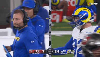 Sean feelin' good after Mevis' 52 yarder