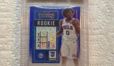 Tyrese maxey pop 2 rookie card auto👀😮‍💨