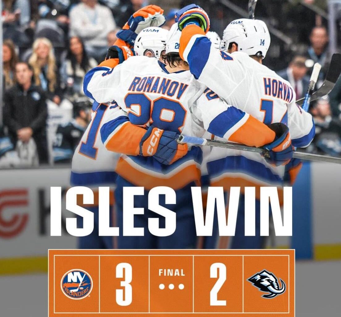 For the first time in franchise history, the New York Islanders have won their last three consecutive overtime games!