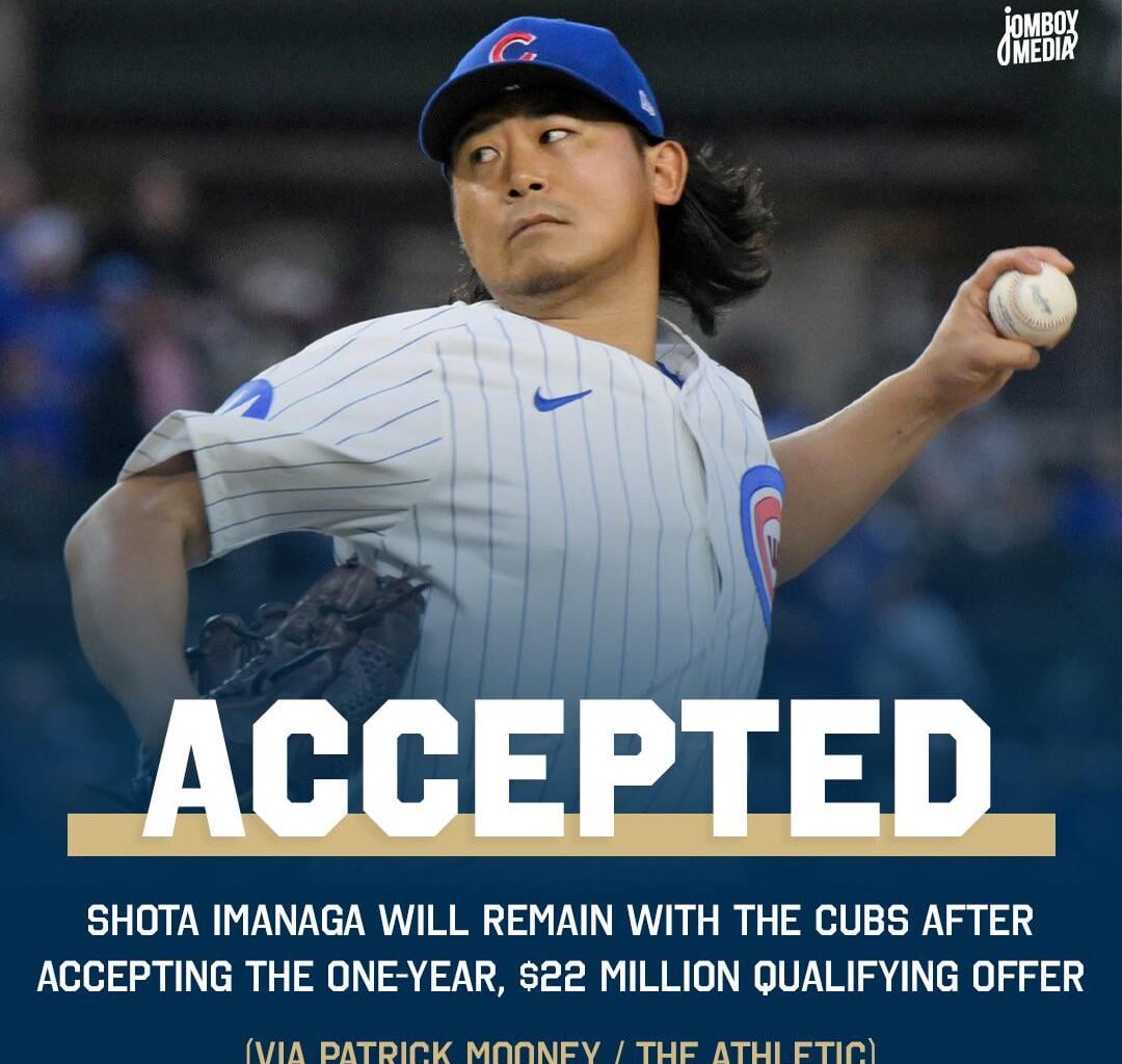 [Talkin’ Baseball] Shota Imanaga will remain with the Cubs in 2026