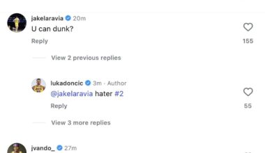 Jake and Vando trolling Luka in the comments of his newest IG post💀