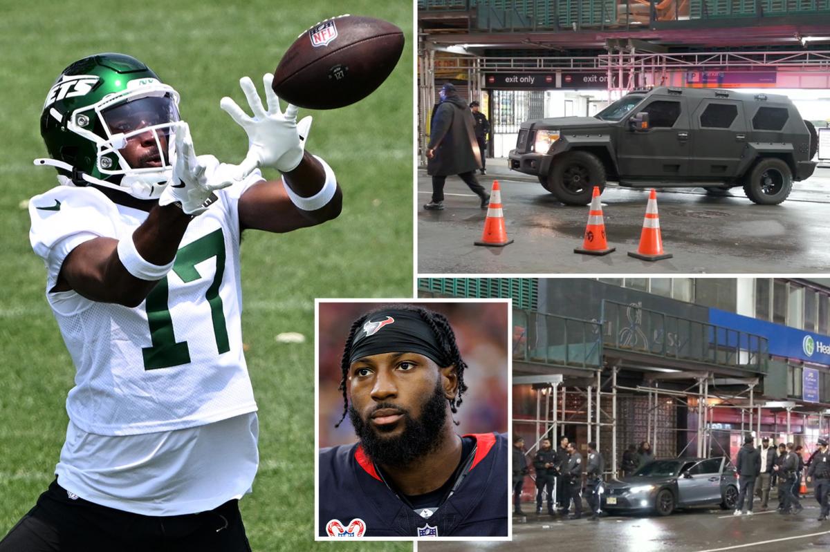 Jets Player,  Kris Boyd shot in midtown Manhattan