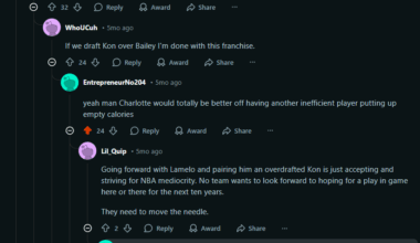 not a Hornets fan but I'm really glad yall drafted him over Ace