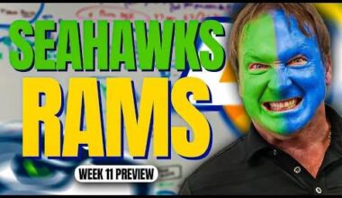 Great breakdown by gruden for Sunday's game.