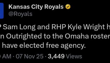 Sam Long and Kyle Wright have elected free agency