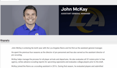 Oh so THAT'S why we keep helping the Rams....