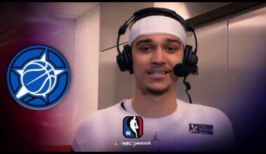 Shirtless Desmond interrupts AB interview with goofy faces haha