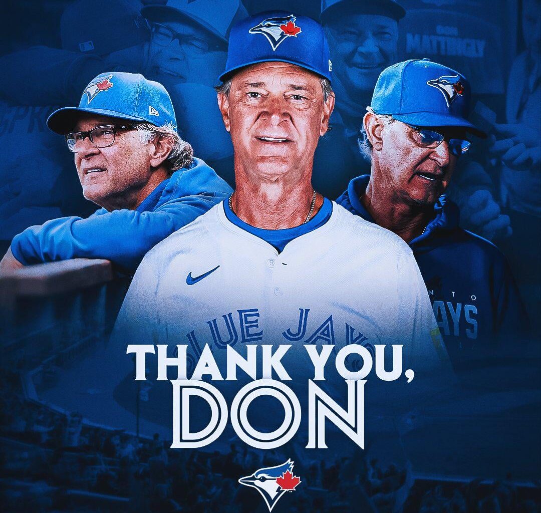 [Blue Jays] The epitome of professionalism. Thank you, Donnie Baseball 👏