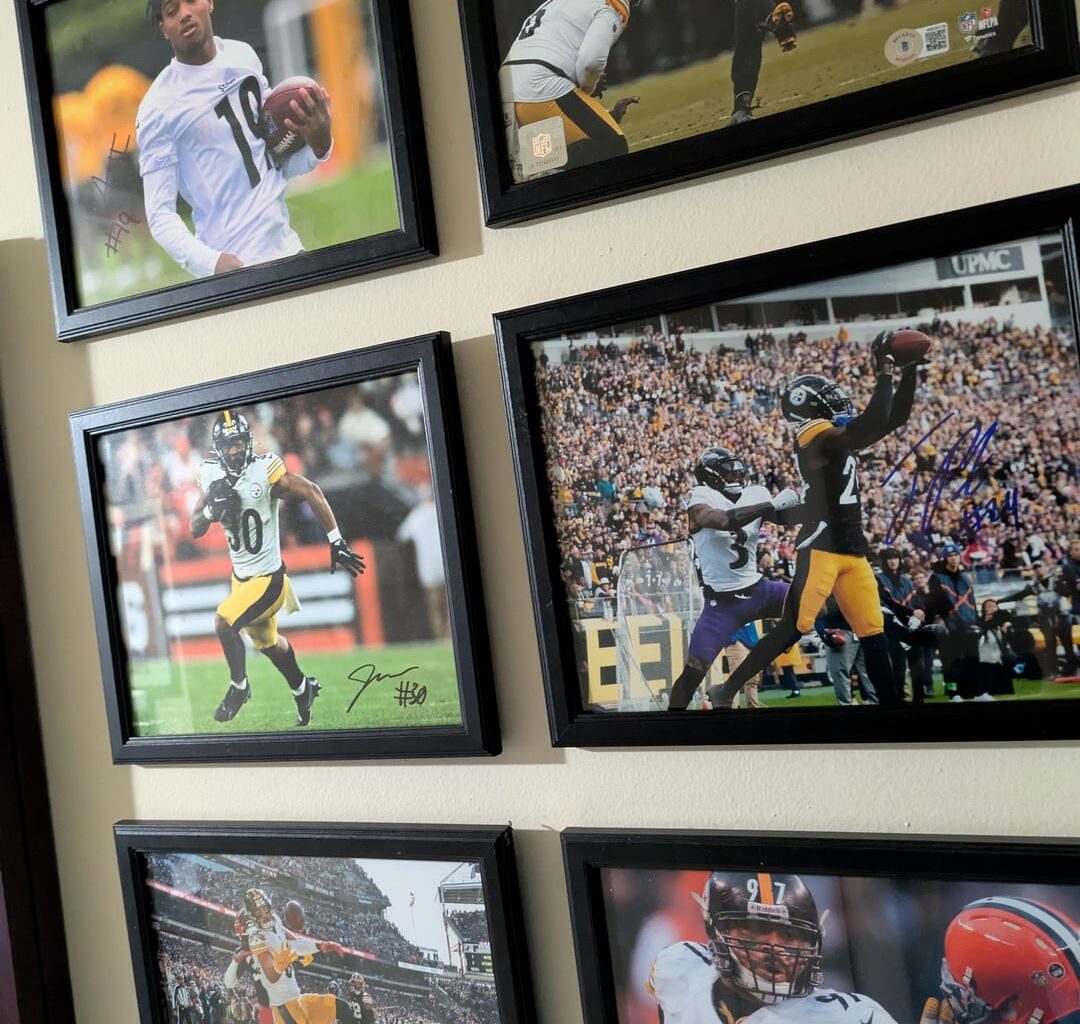 Just finished my home office with some of the best autographs from my collection