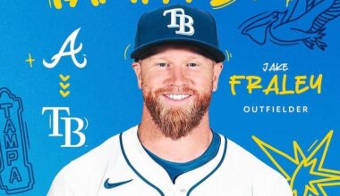 Rays DFA Jake Fraley in under two weeks
