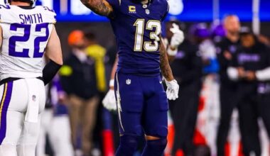 Keenan wearing the SD chargers throwback is still surreal 🙏