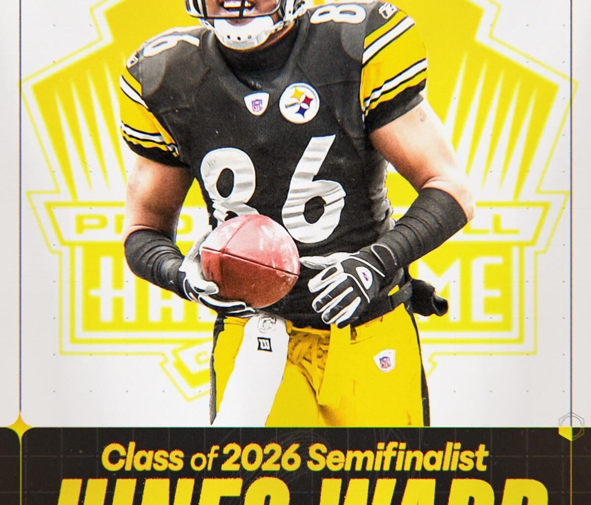 Hines Ward is a semifinalist for Hall of Fame Class of 2026
