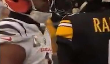 Chase spit at Ramsey before the punch