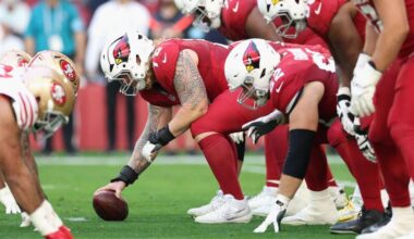 Cardinals offensive line not playing up to its standard