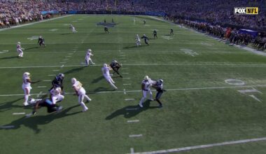 If he continues to make plays like this, we are not drafting a QB next draft and Kellen will build around him for the future: "Tyler Shough evades multiple sacks on 52-yard pass to Juwan Johnson | Saints-Panthers Highlights | 2025 NFL Week 10"