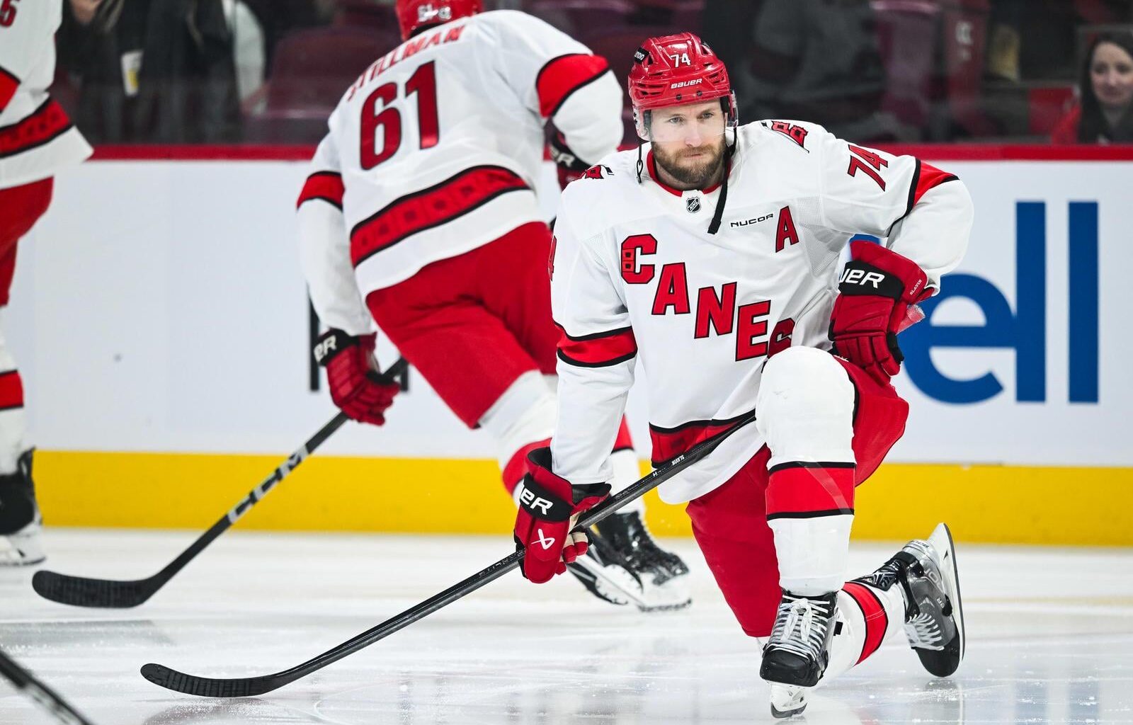 GM Eric Tulsky reveals star defenseman Jaccob Slavin is progressing in rehab, prioritizing a healthy return.