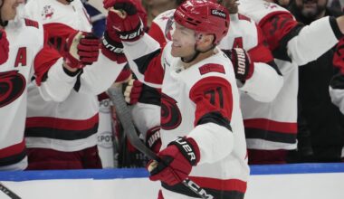 'That's One You Can Really Circle And Build Off Of': Rod Brind'Amour, Taylor Hall, Seth Jarvis On Comeback Win In Toronto