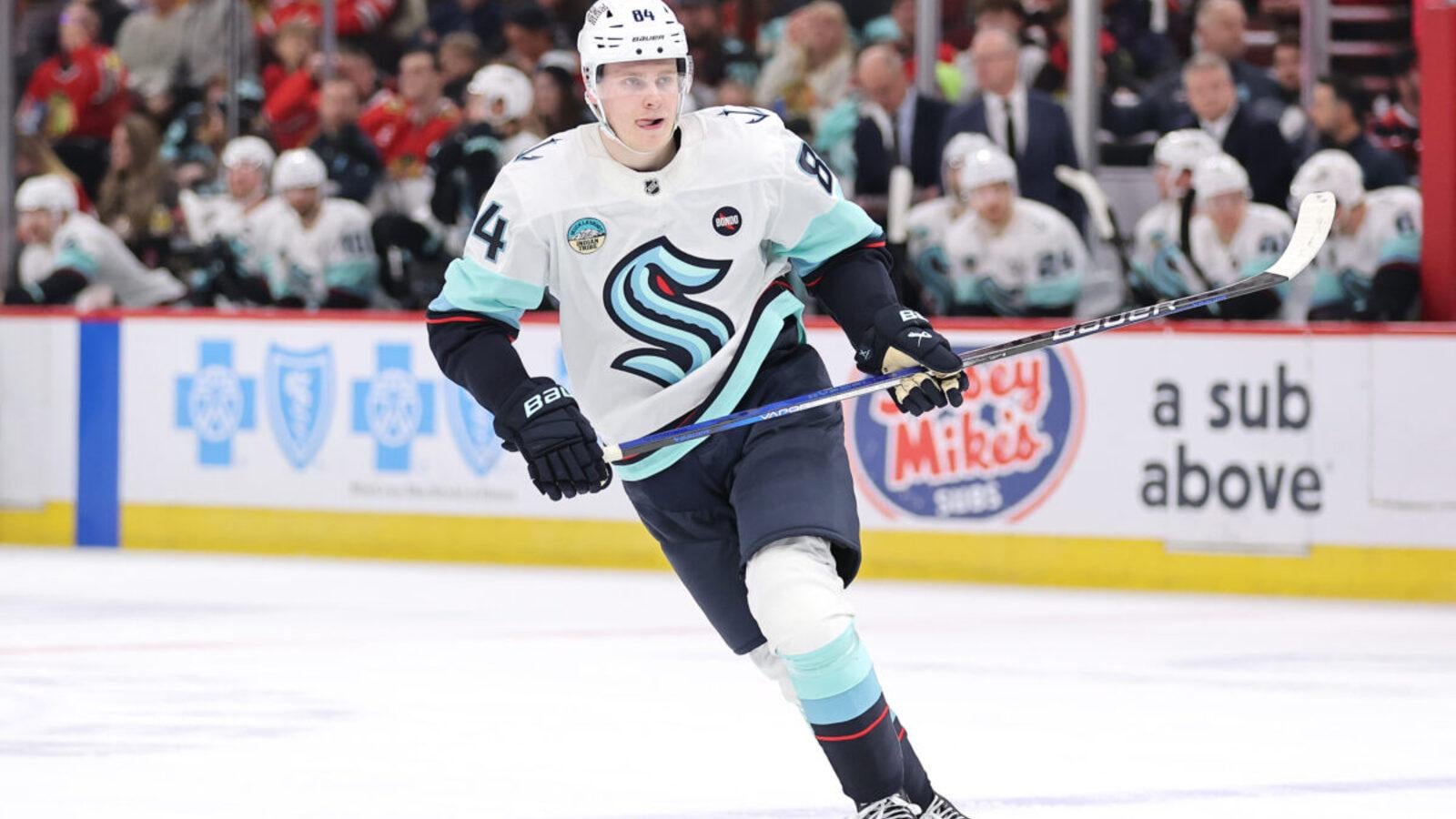 Kraken’s Kaapo Kakko Placed on Injured Reserve, Frederick Gaudreau Activated Off IR