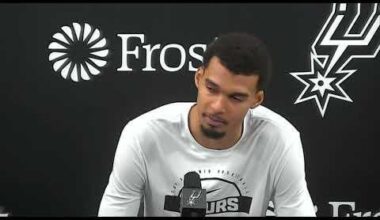 Wemby's post game interview was great. He was reflective on how the game went, providing constructive thought about what went wrong, how to improve. GSG