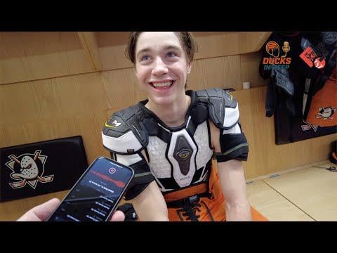 Check-in with Beckett Sennecke at 10-game NHL mark, plus Olen Zellweger on paring with Jacob Trouba | Full Ducks Practice Media