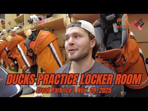 Mason McTavish: Mason McTavish: "(Trevor Zegras) texted me. We'll just say your move was sick." | Full Ducks Practice Media with McTavish and Ville Husso on his week, start, Bombay jacket