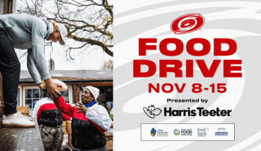 Canes To Hold Annual Food Drive Week Of Nov. 8-15 To Support Families In The Triangle | Carolina Hurricanes