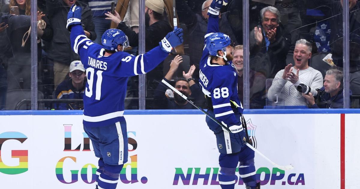 Maple Leafs notebook: Berube leans on veteran Tavares as Matthews slowly inches toward return