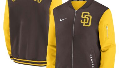 45% off Padres Nike Authentic Collection Dugout Jackets