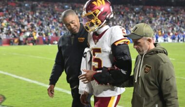 Jayden Daniels suffers dislocated elbow during Commanders’ loss to Seahawks: Source