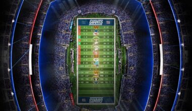 2025 - Stadium Schedule - Wk 12 - Giants (2-10)