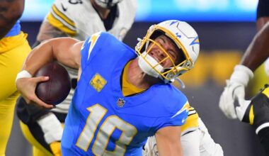 NFL fines Steelers for dirty hit on Chargers QB Justin Herbert