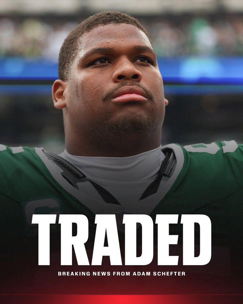 [Rapoport] Blockbuster: The #Cowboys are trading for #Jets Pro Bowl DT Quinnen Williams, sending a first-round pick and more to NYJ, per The Insiders.