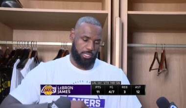 LeBron talks about Bronny moving out: "He's not a resident anymore, so we don't talk as much"