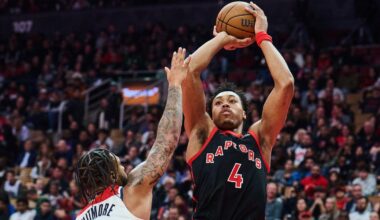 Raptors advance to knockout round of NBA Cup with dominant 140-110 win over Wizards