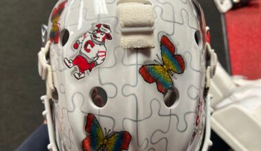 [Henkel] Bussi's helmet pays homage a lot to his brother Dylan, who is autistic.