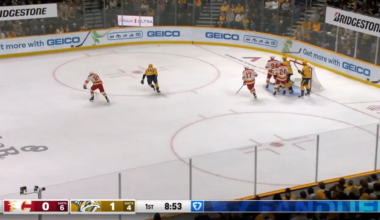 Less than a minute after Bunting scores, Wood makes it 2-0