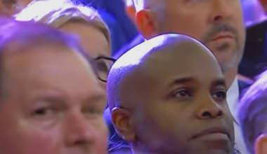 Byfuglien sighting at the HHOF ceremony