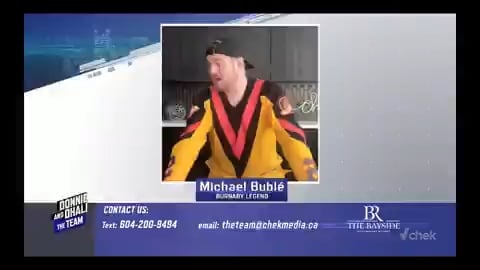 [Donnie&Dhali] Michael Buble: "If Frank Seravalli is a Canuck Insider, then the 40 year old virgin is a p*rn star."