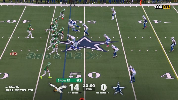 [Highlight] JALEN TO SMITTY DEEP ON 3RD&LONG