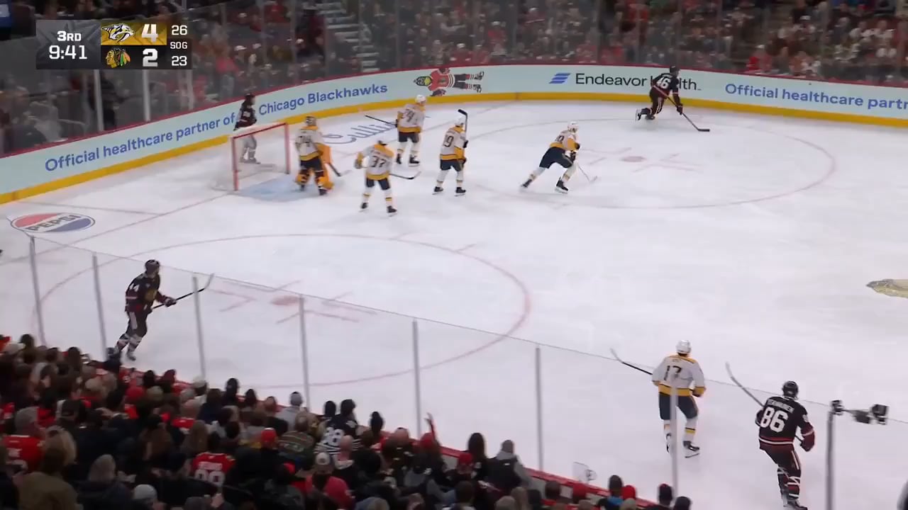 Great bounce for Teuvo Teravainen, who has scored a couple of goals like this so far this season