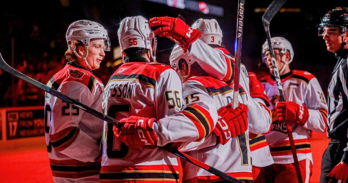 RECAP: The Griffins extended their perfect record to 8-0 and secured the best start by any AHL team since 2021-22, as they defeated the Rockford IceHogs 6-2.