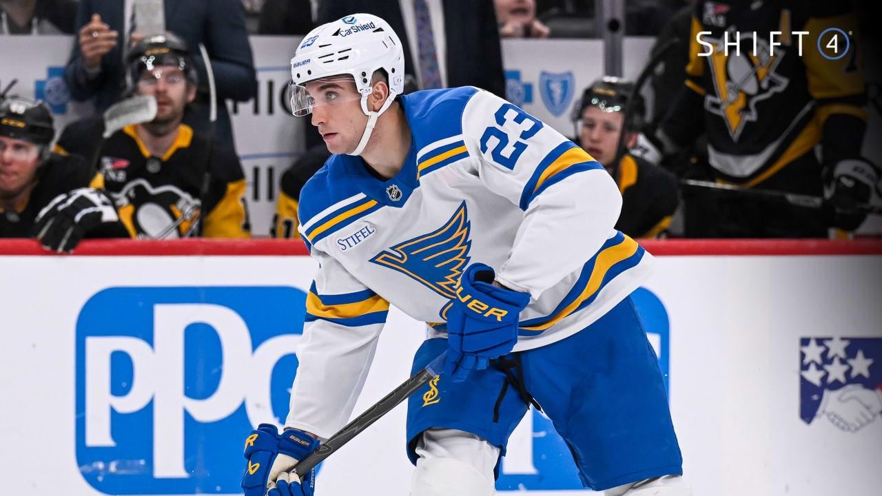 Blues recall Mailloux from Springfield (AHL).