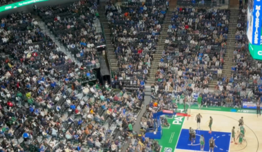 Loud “Fire Nico!” chants while P.J. Washington is at the free throw line in the fourth quarter of a close game.