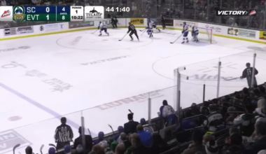 [LGRWProspects]Carter Bear(1st round’25) Goal🚨 When you’re hot you’re hot. Bear gets a bit of luck on this one. He’s got 7 goals in his last 4gp and his second point of the night. #LGRW