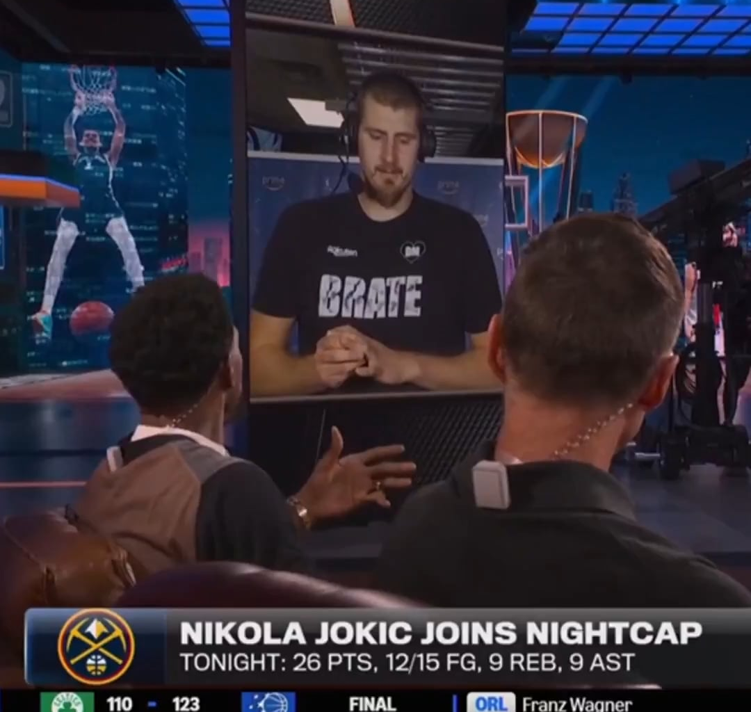 Joker to UD: "I bet you remember in the Finals what he did..." 💀